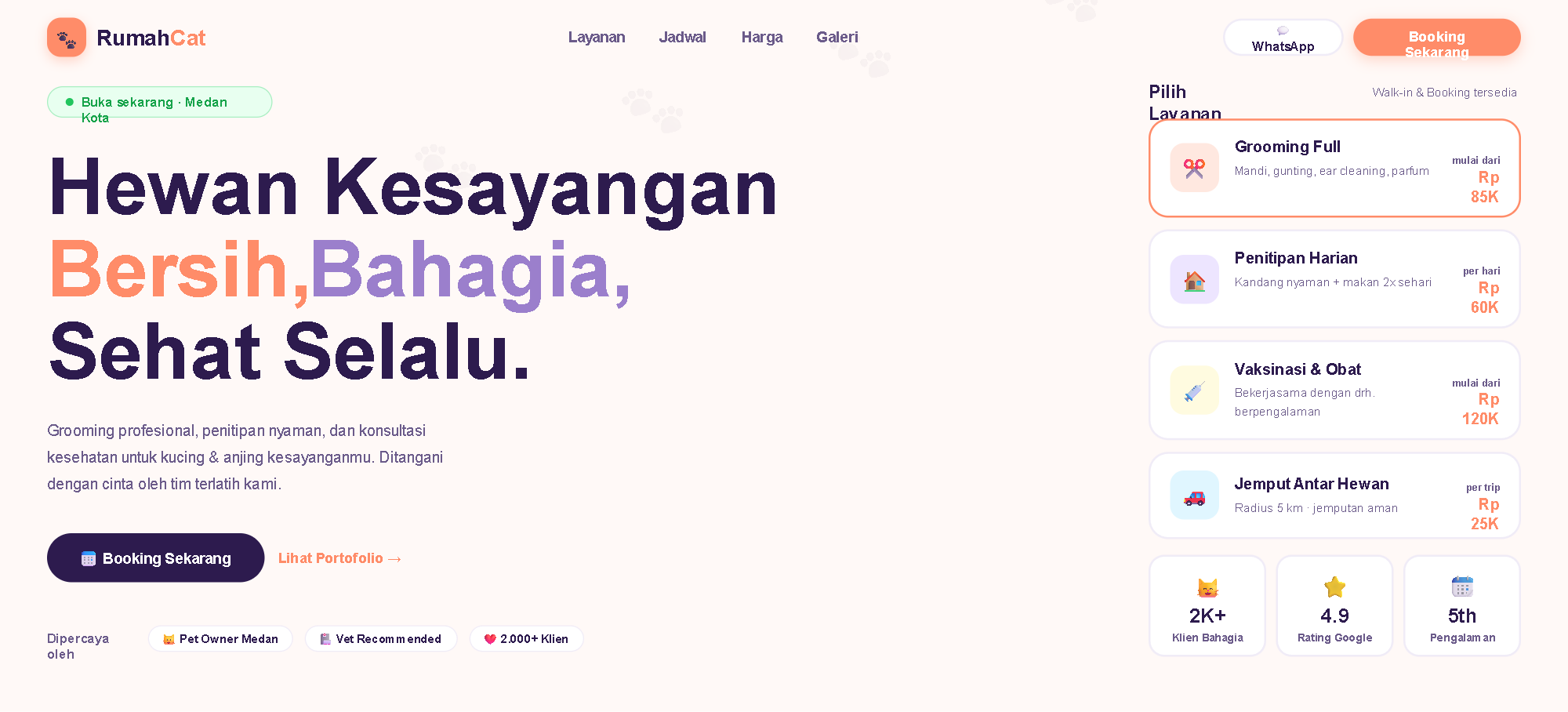 RumahCat Pet Care